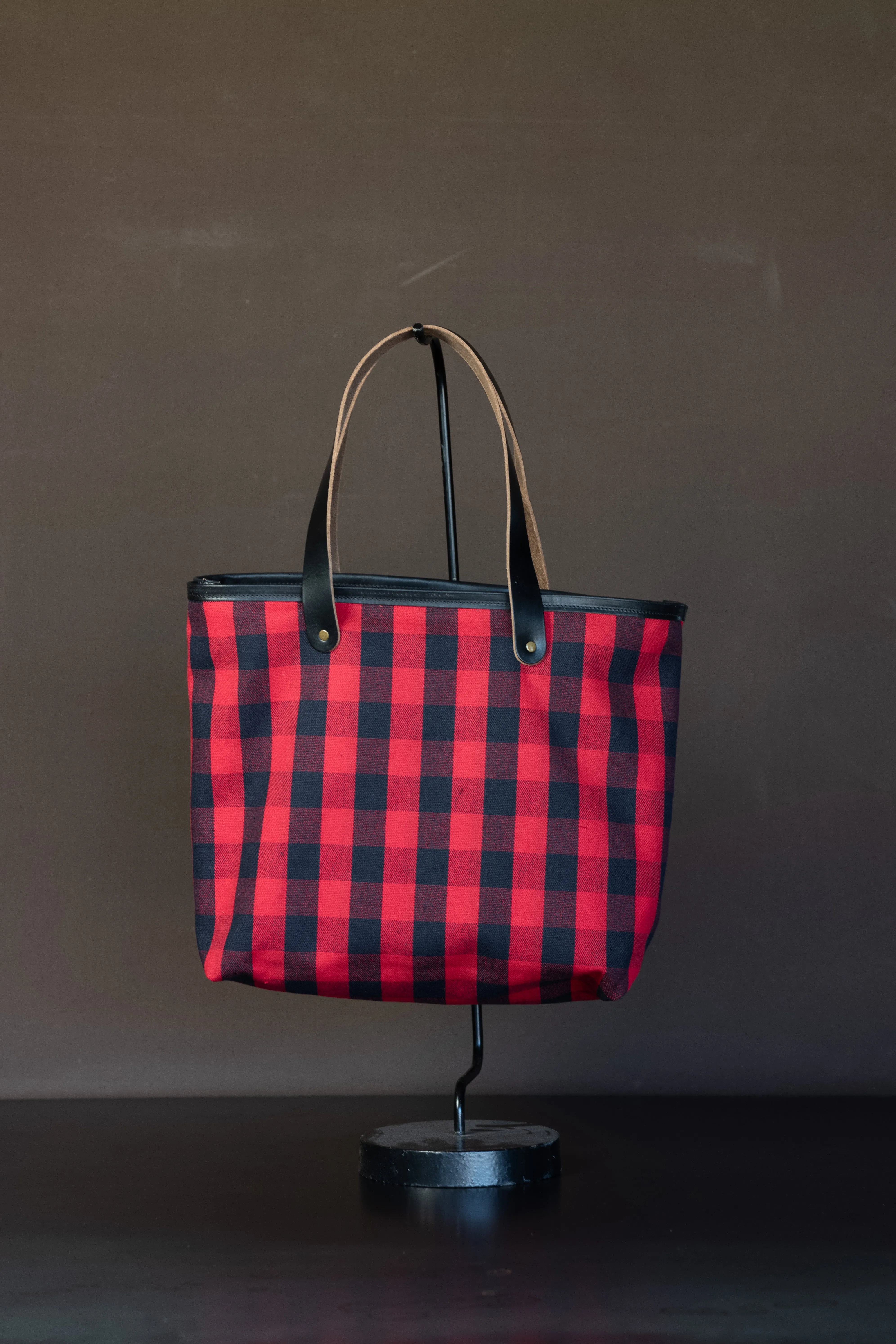 Market Tote - Buffalo Check sold by Loyal Stricklin product image thumbnail 2