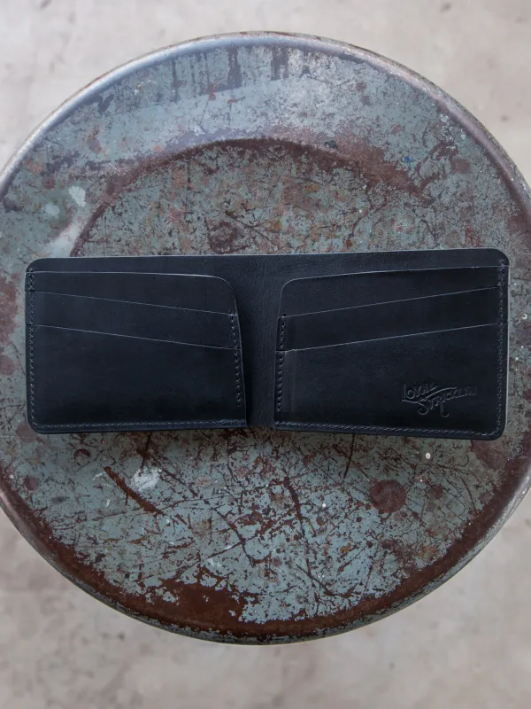 Klein Wallet - Horween Black Essex sold by Loyal Stricklin