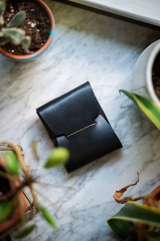 Johnny Wallet - Heavy Duty Black Chromexcel sold by Loyal Stricklin