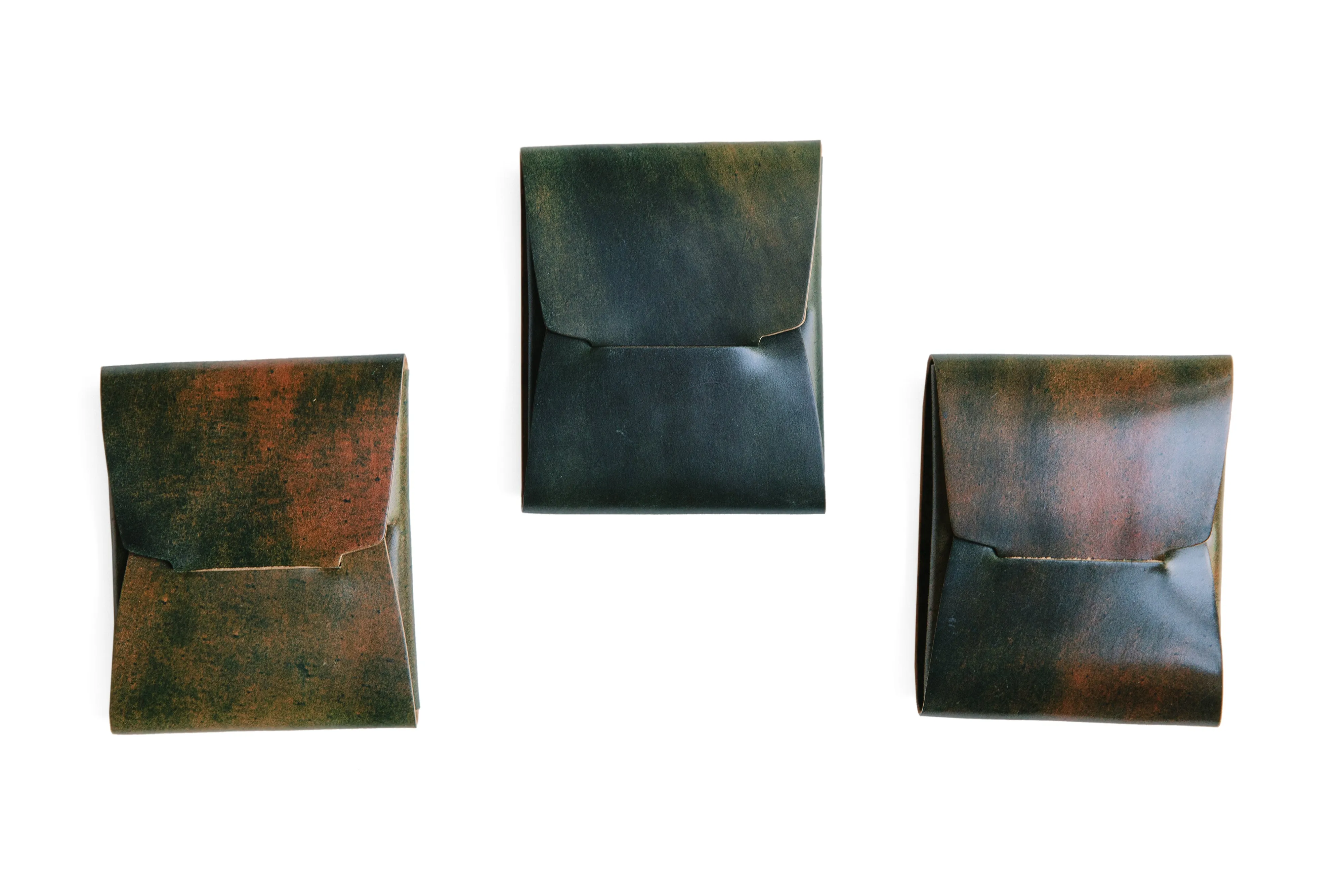 Johnny Wallet - Marbled Horween Shell Cordovan sold by Loyal Stricklin product image thumbnail 2