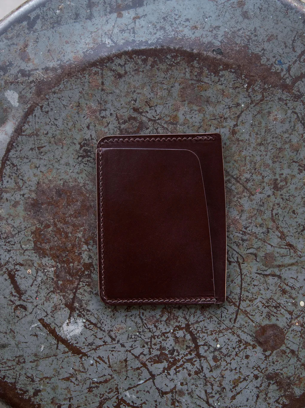 Frank Wallet - Horween Tan Chromexcel sold by Loyal Stricklin