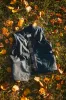 Ansel Vest - Navy British Millerain Waxed Canvas - overstock sold by Loyal Stricklin
