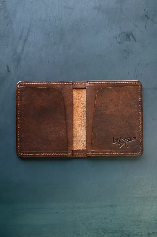 Miles Wallet - Cognac Nemesis Leather sold by Loyal Stricklin