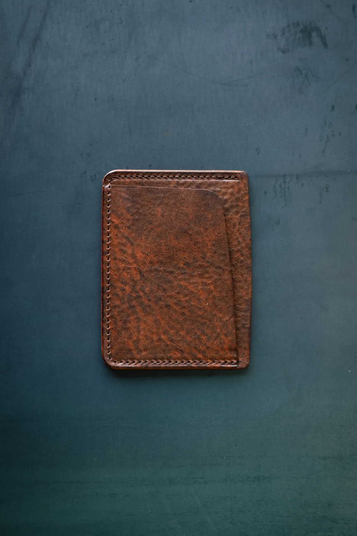 Frank Wallet - Cognac Nemesis Leather sold by Loyal Stricklin