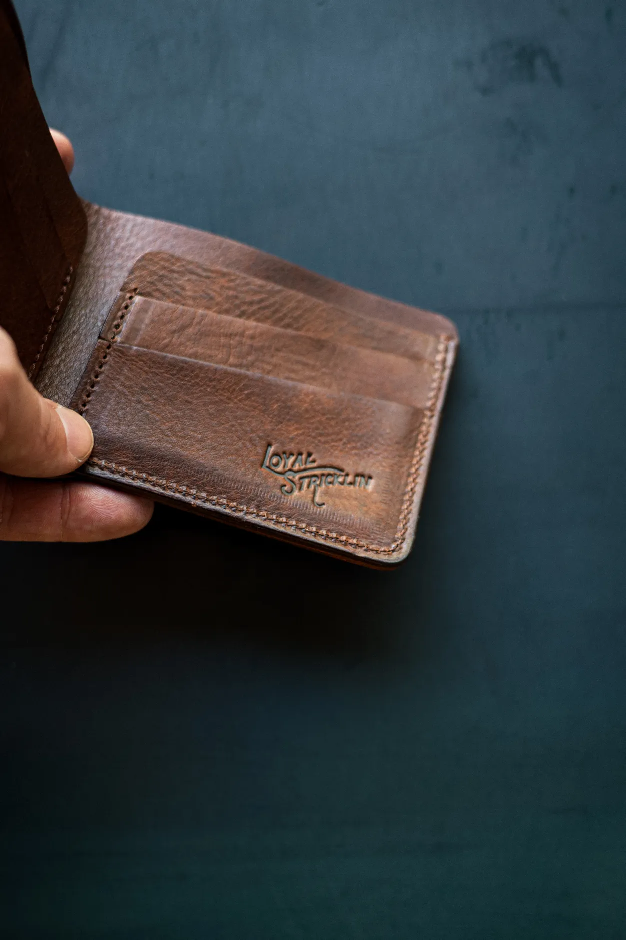 Klein Wallet - Cognac Nemesis Leather sold by Loyal Stricklin product image thumbnail 3