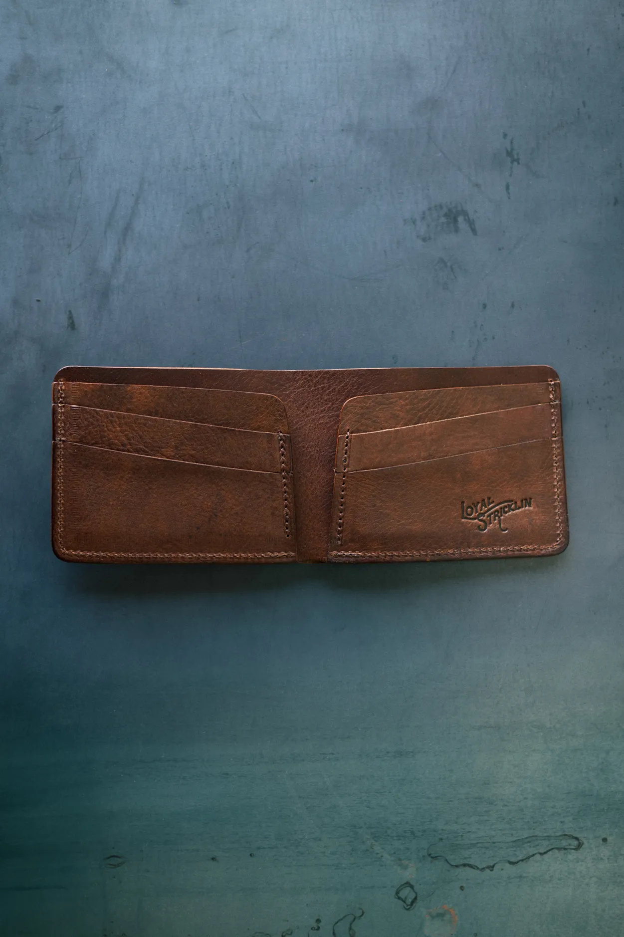 Klein Wallet - Cognac Nemesis Leather sold by Loyal Stricklin