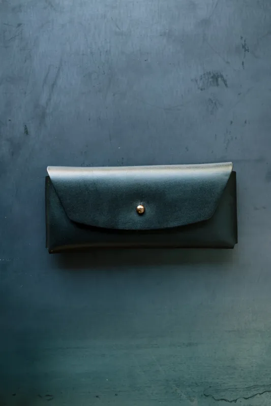 Glasses Case - Heavy Duty Black Chromexcel sold by Loyal Stricklin