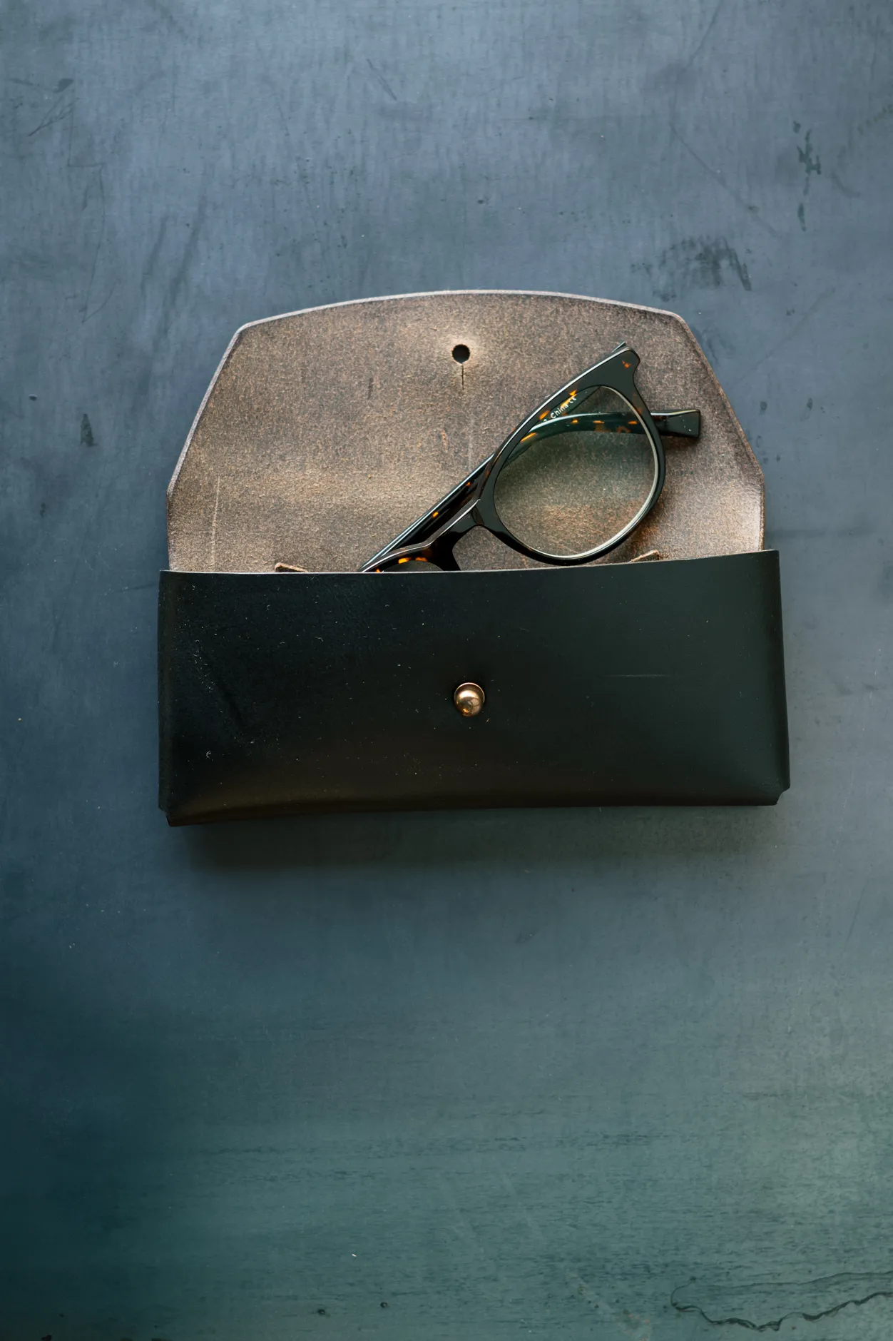 Glasses Case - Heavy Duty Black Chromexcel sold by Loyal Stricklin product image thumbnail 2