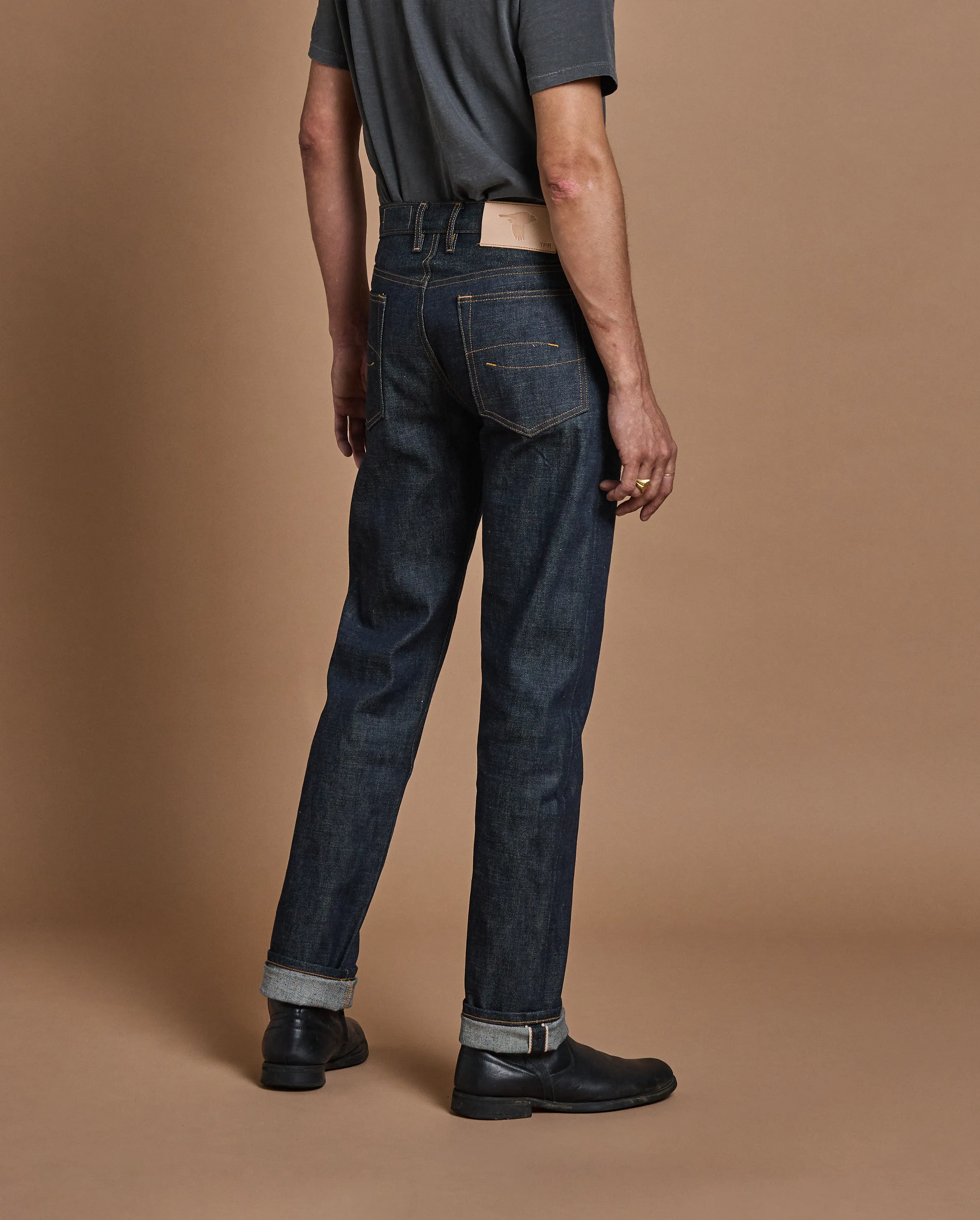 Denim - TPR fit - 15oz Kuroki Slub Indigo Selvedge sold by Loyal Stricklin product image thumbnail 2