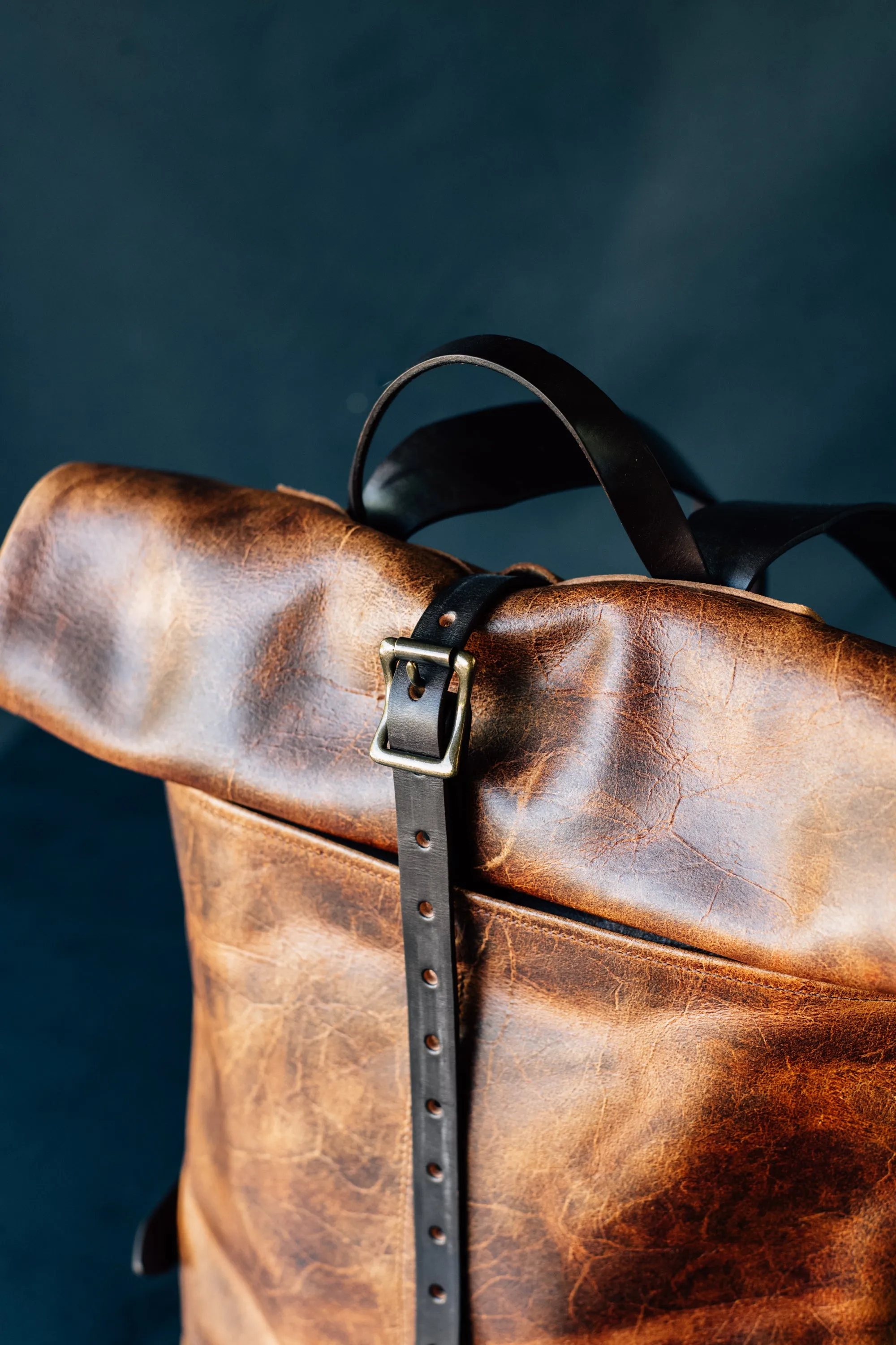 Leather Ruck Sack - CF Stead Waxed Flesh-out Suede sold by Loyal Stricklin product image thumbnail 5