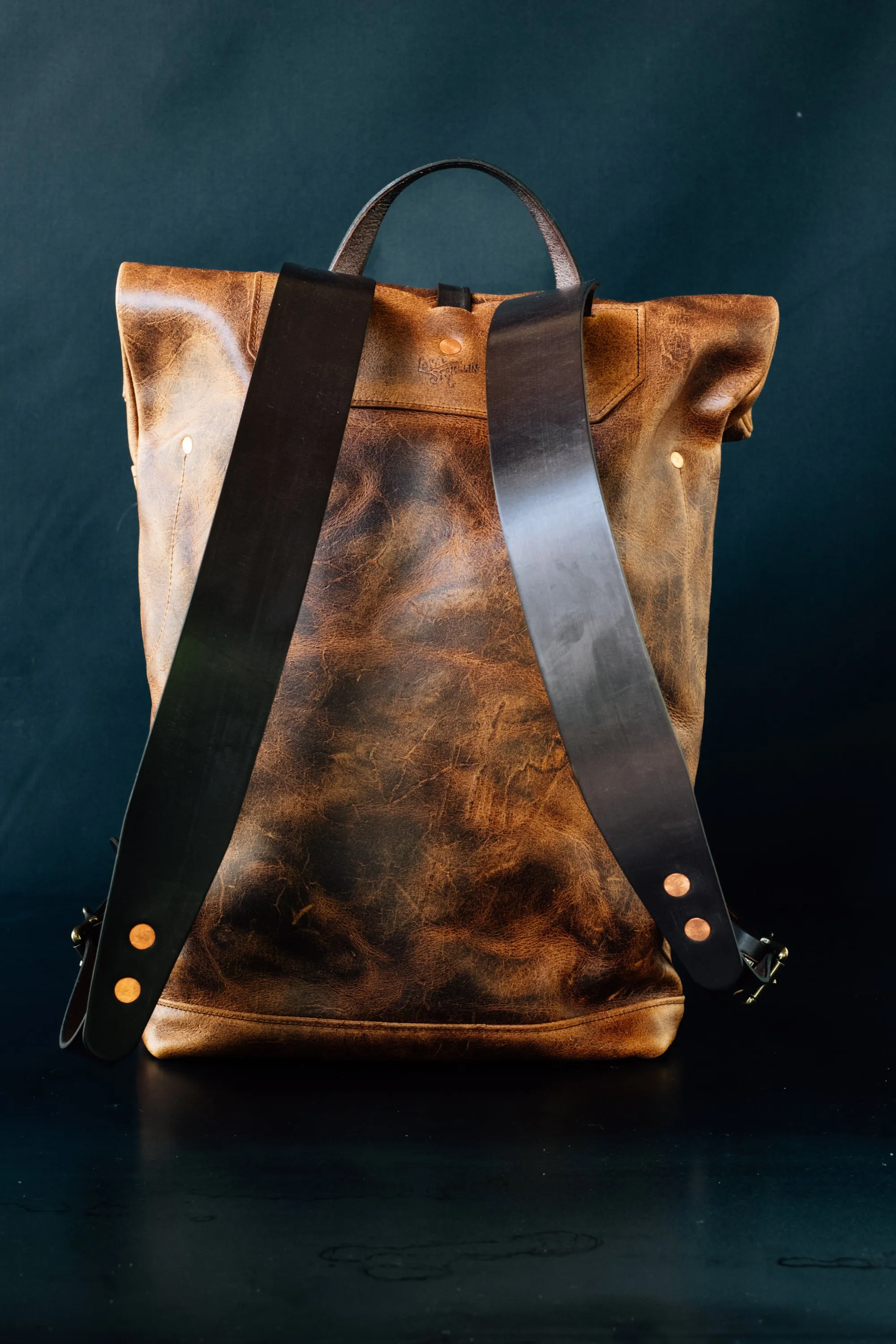 Leather Ruck Sack - CF Stead Waxed Flesh-out Suede sold by Loyal Stricklin product image thumbnail 4