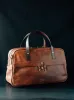 Weekender Duffle - 35L - Cognac Nemesis Leather sold by Loyal Stricklin