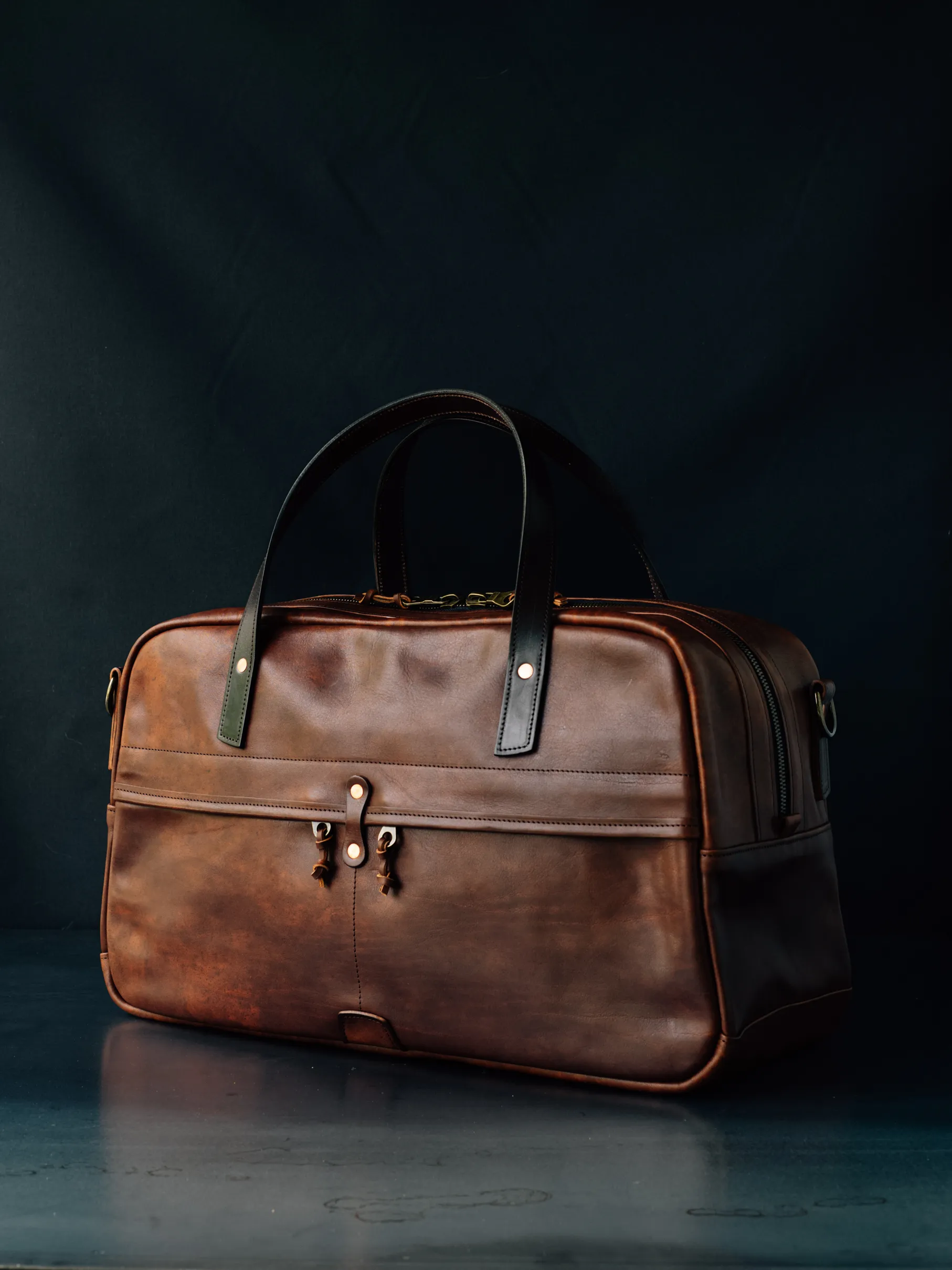 Weekender Duffle - 35L - Cognac Nemesis Leather sold by Loyal Stricklin product image thumbnail 3