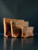 Dylan Zip Pouch - LARGE - CF Stead Waxed Flesh-out Suede sold by Loyal Stricklin