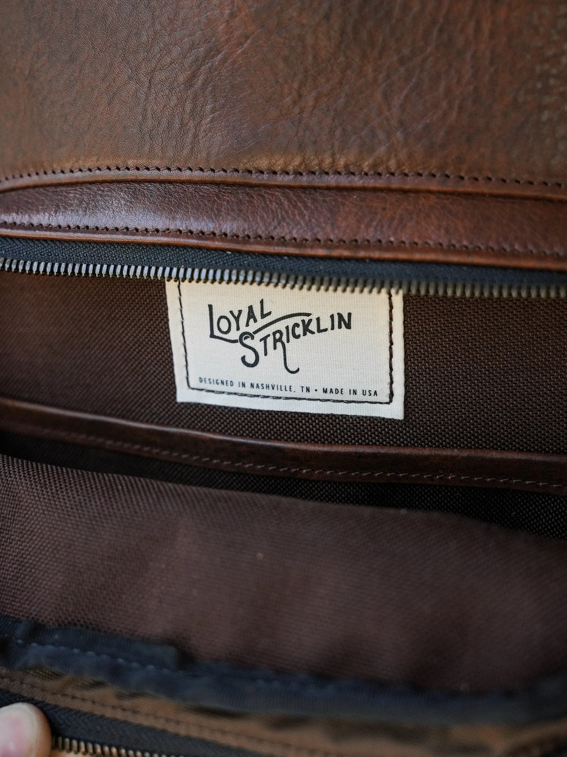 Field Pack - Cognac Nemesis Leather sold by Loyal Stricklin product image thumbnail 4