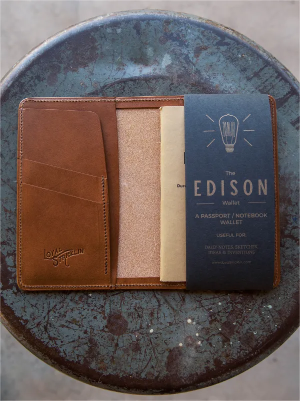 Edison Wallet - Tobacco made by Loyal Stricklin