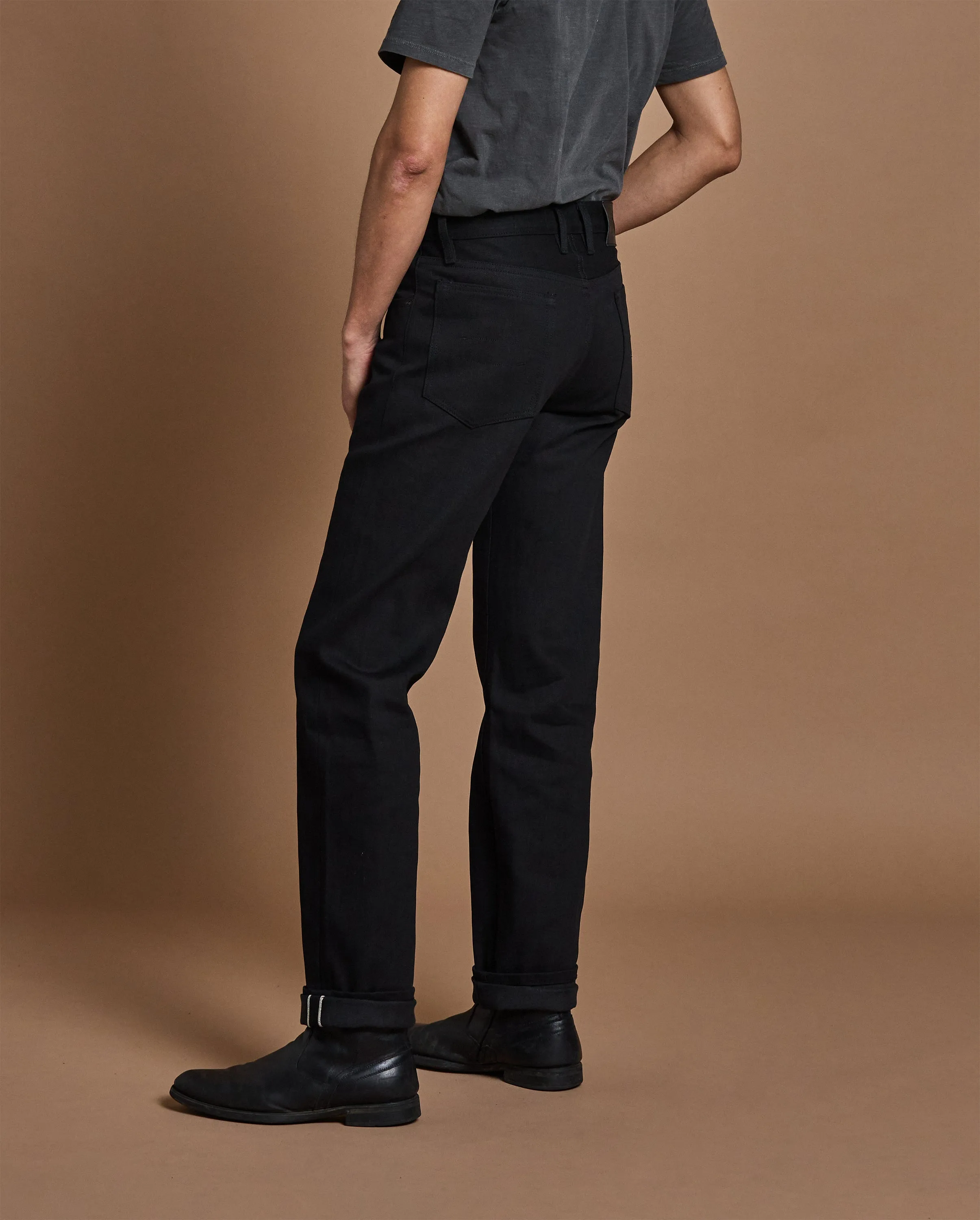 Denim - TPR fit - Black Nihon Menpu Selvedge - FINAL SALE sold by Loyal Stricklin product image thumbnail 2