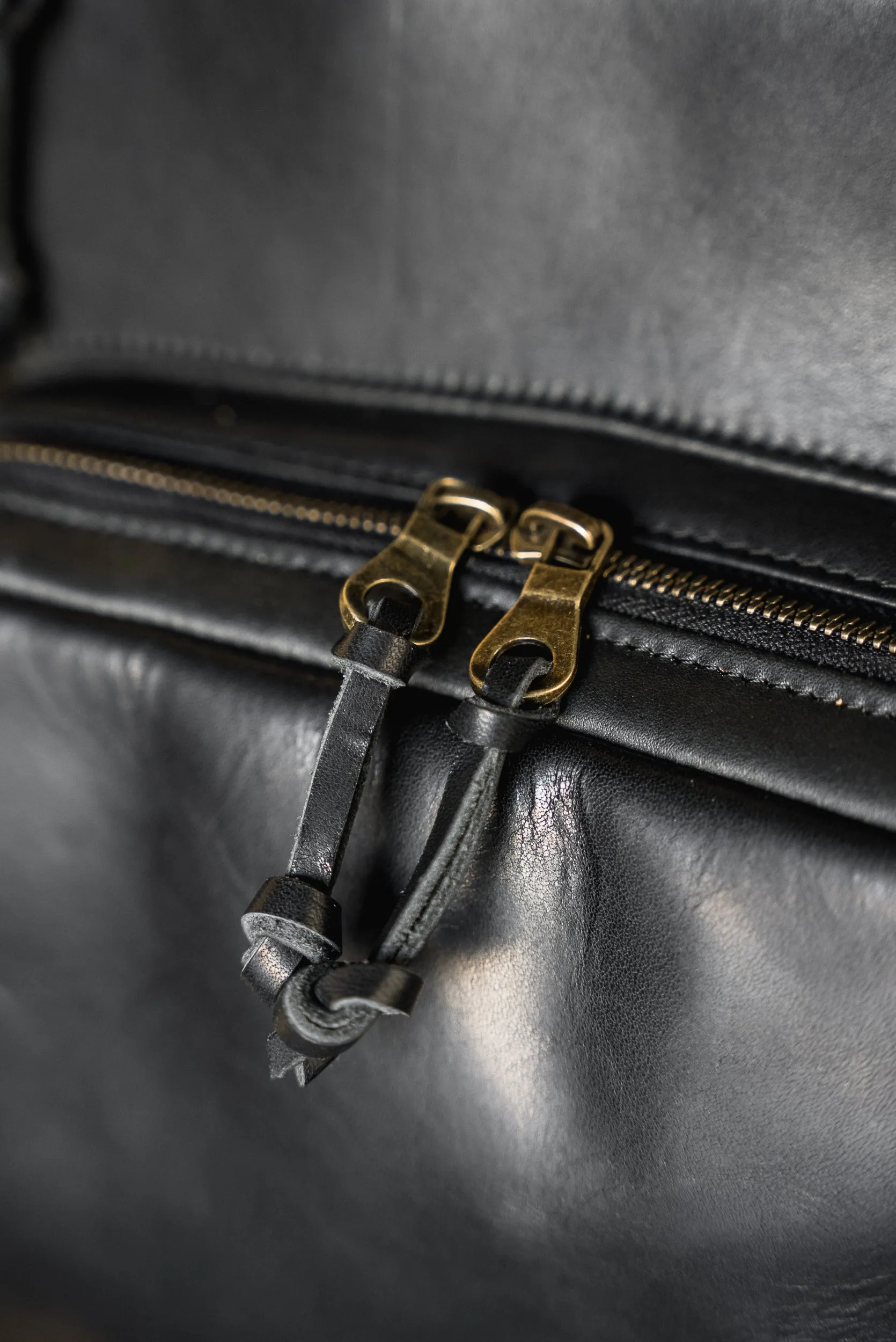 Field Pack - Horween Black Essex sold by Loyal Stricklin product image thumbnail 4