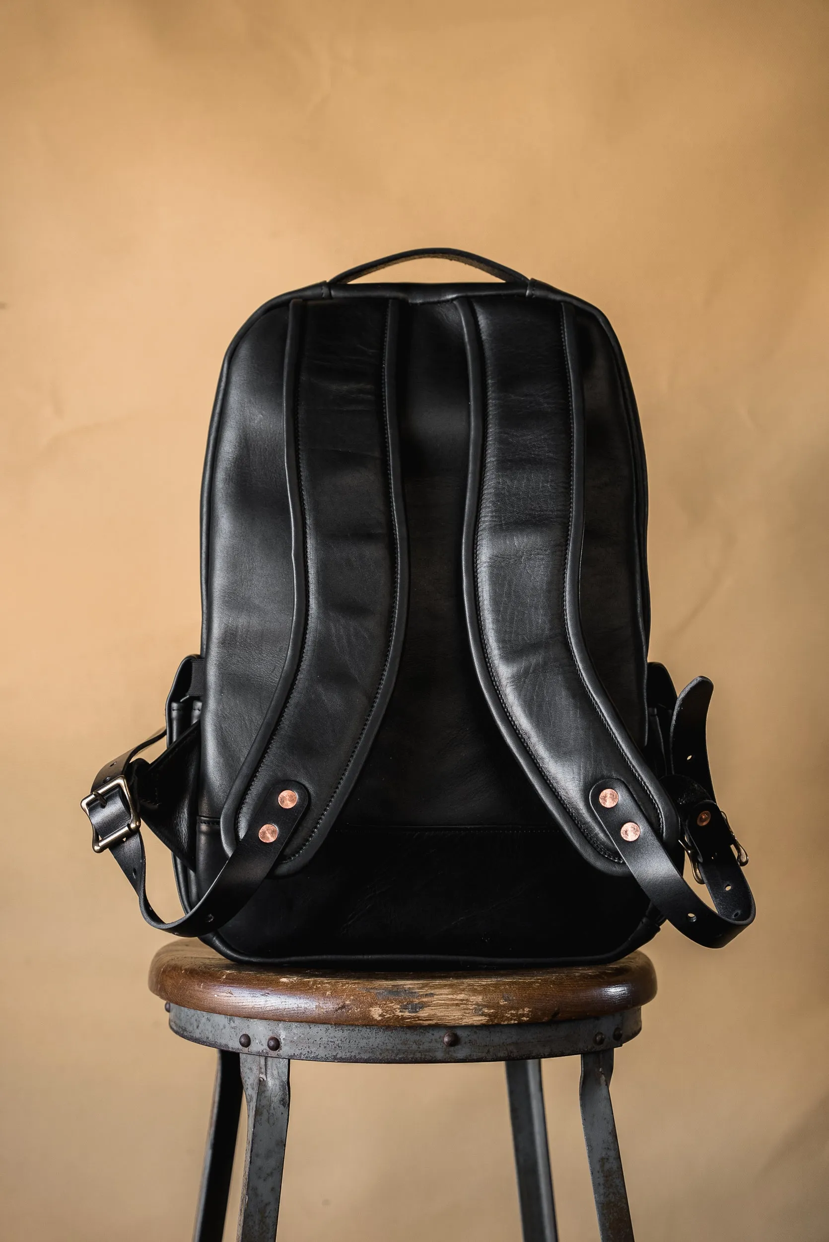 Field Pack - Horween Black Essex sold by Loyal Stricklin product image thumbnail 2