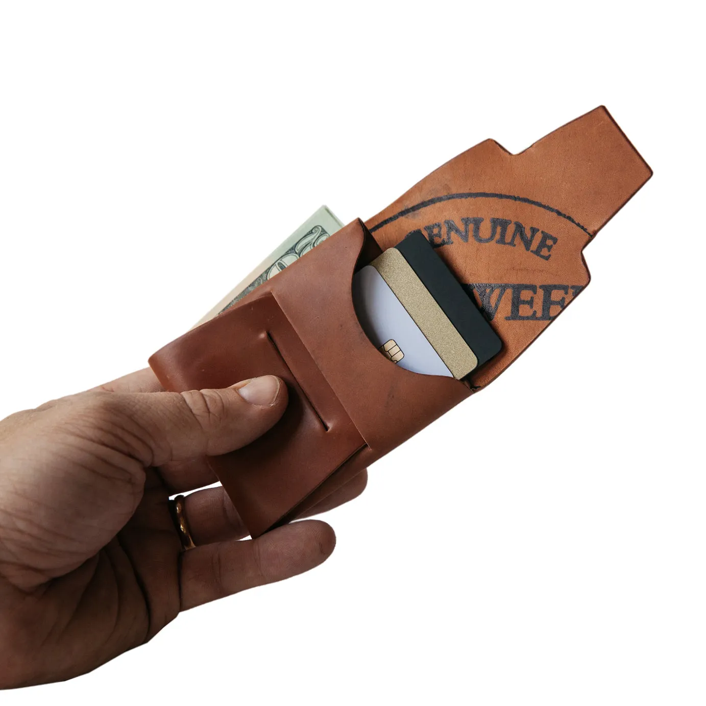 Johnny Wallet - Natural Shell Cordovan sold by Loyal Stricklin product image thumbnail 3