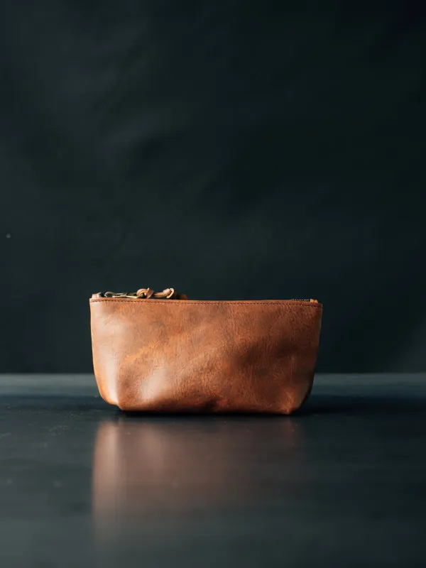 Dylan Zip Pouch - SMALL - Badalassi Carlo Cognac Nemesis sold by Loyal Stricklin