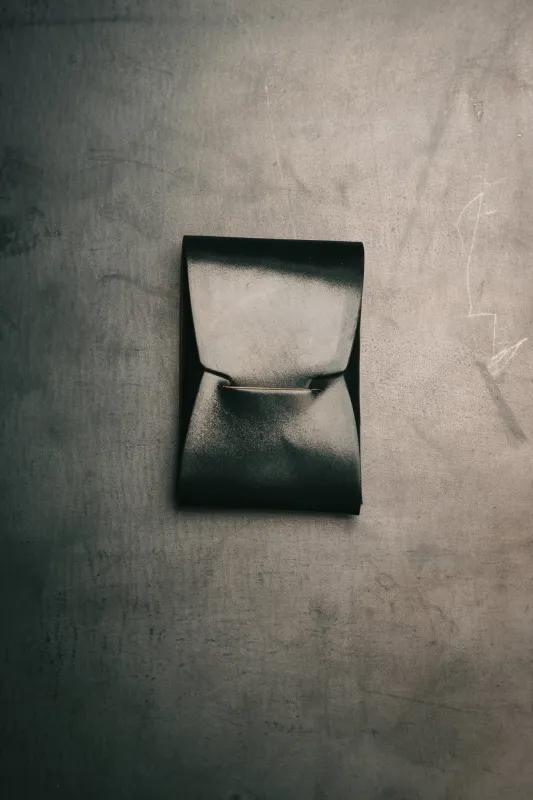 Johnny Slim - Black Horween Shell Cordovan sold by Loyal Stricklin