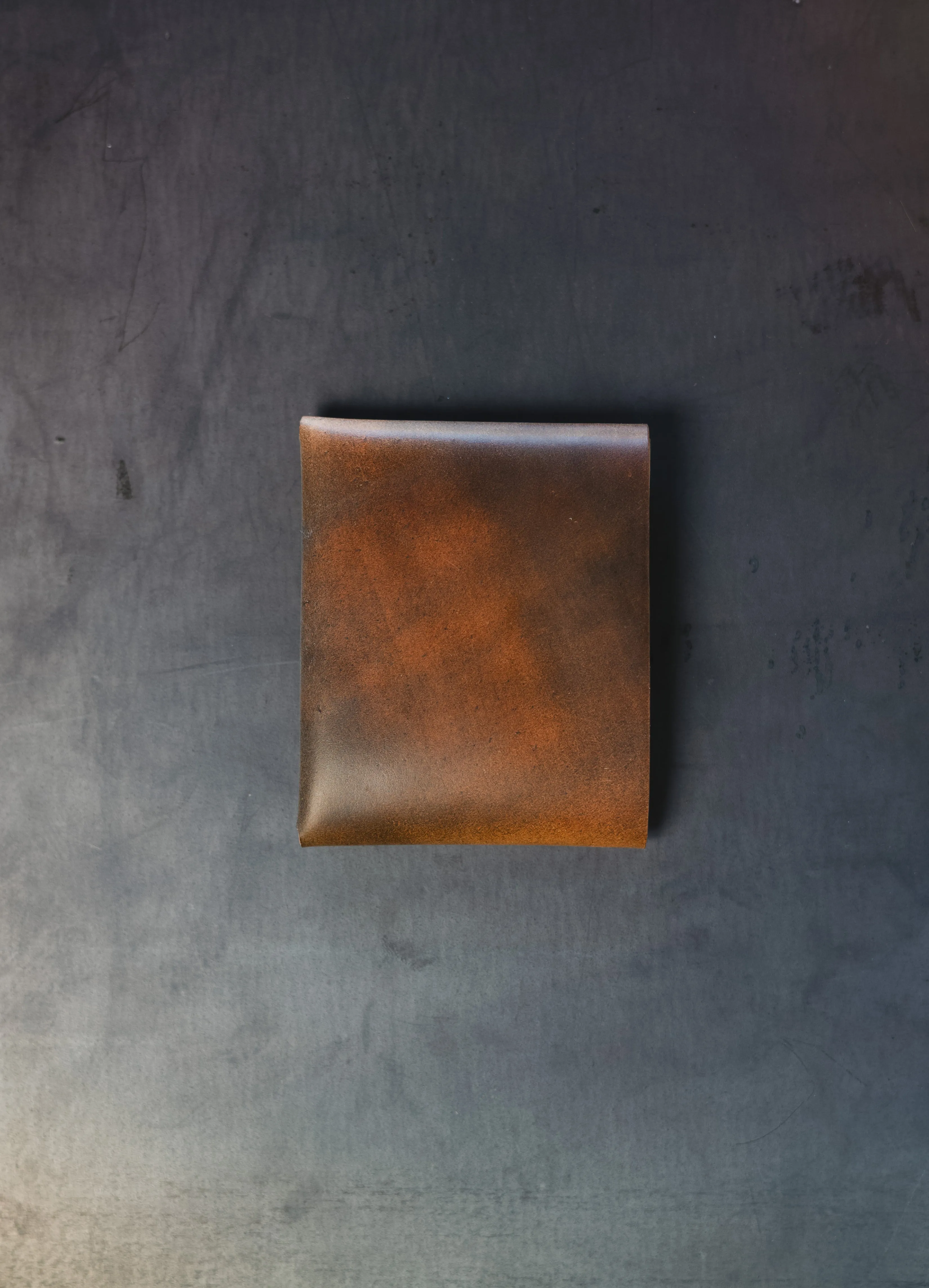 Johnny Wallet - Marbled Dark Cognac Horween Shell Cordovan sold by Loyal Stricklin product image thumbnail 2