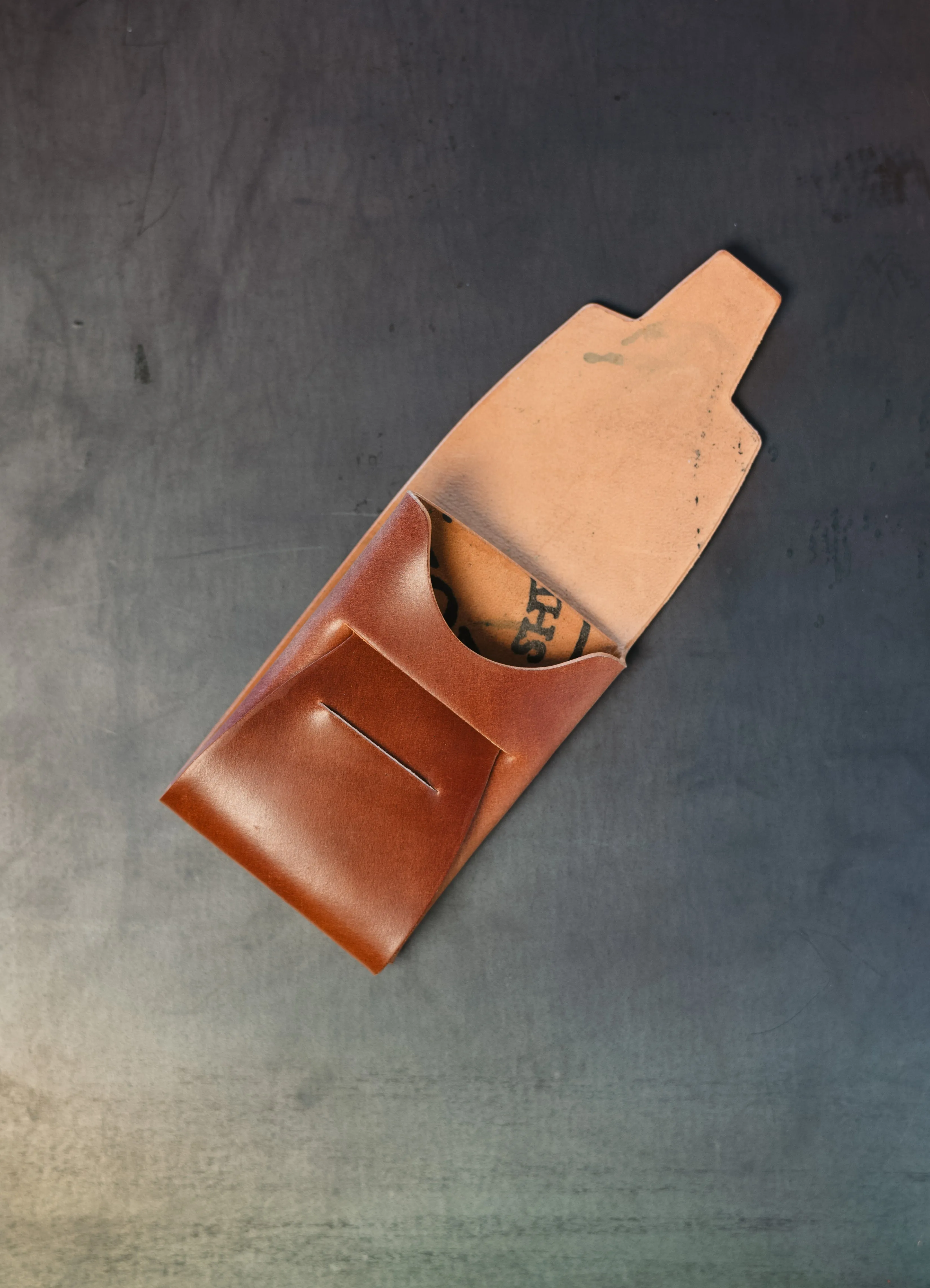 Johnny Slim - Marbled Garnet Horween Shell Cordovan sold by Loyal Stricklin product image thumbnail 2