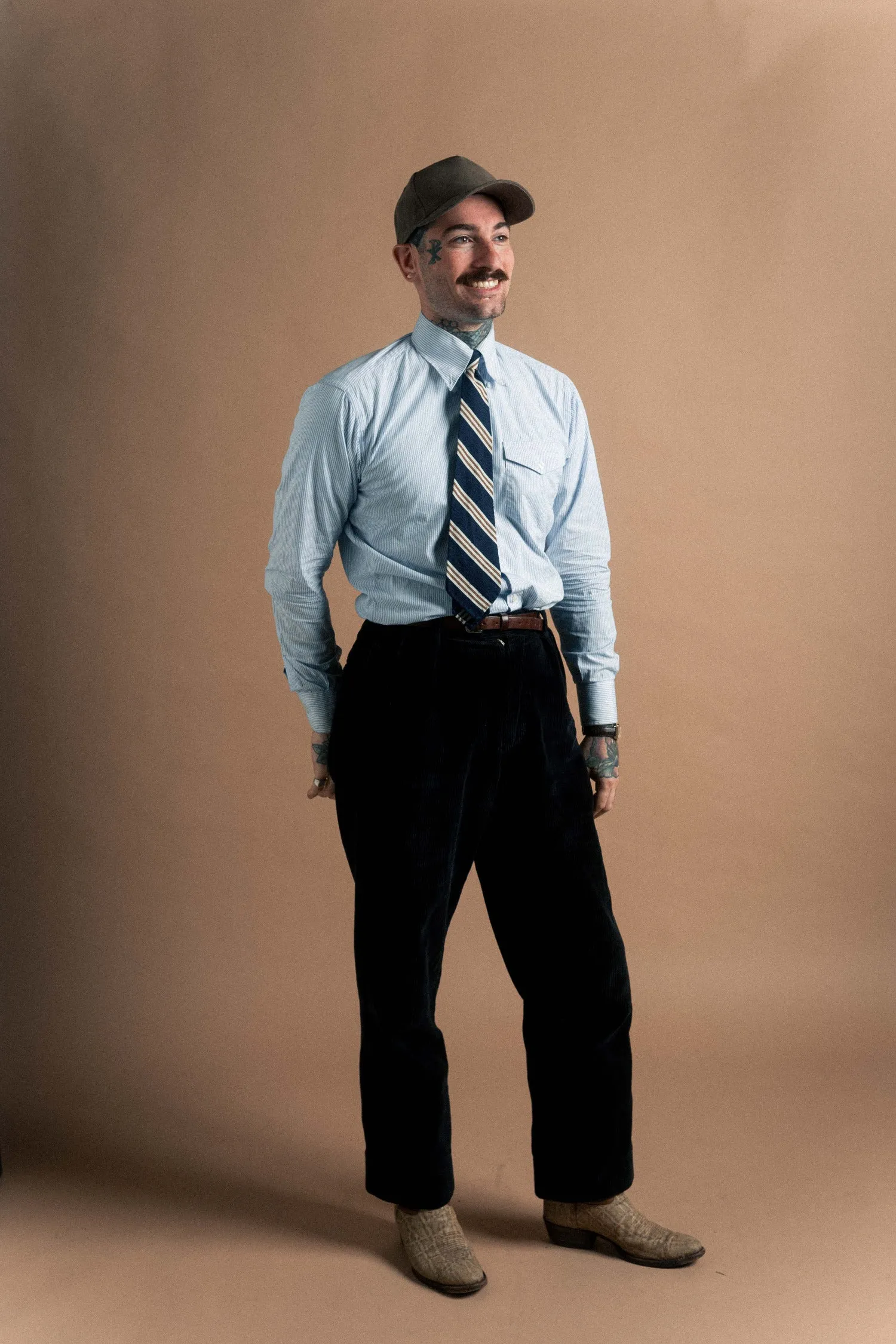 Waxed Canvas Cap - Dark Oak sold by Loyal Stricklin product image thumbnail 3