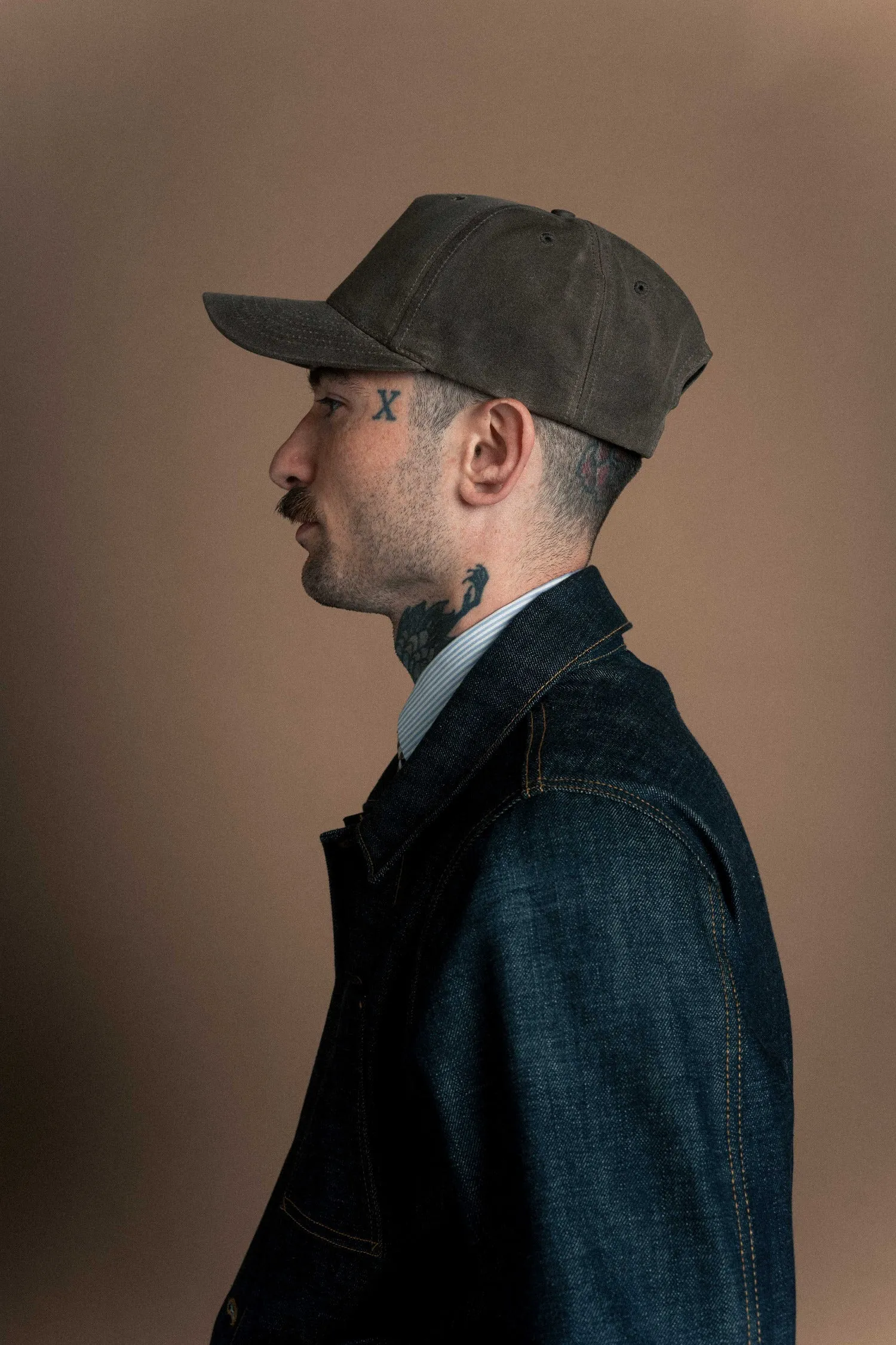 Waxed Canvas Cap - Dark Oak sold by Loyal Stricklin product image thumbnail 4