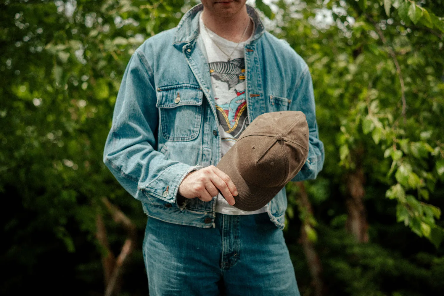 Waxed Canvas Cap - Dark Oak sold by Loyal Stricklin product image thumbnail 5