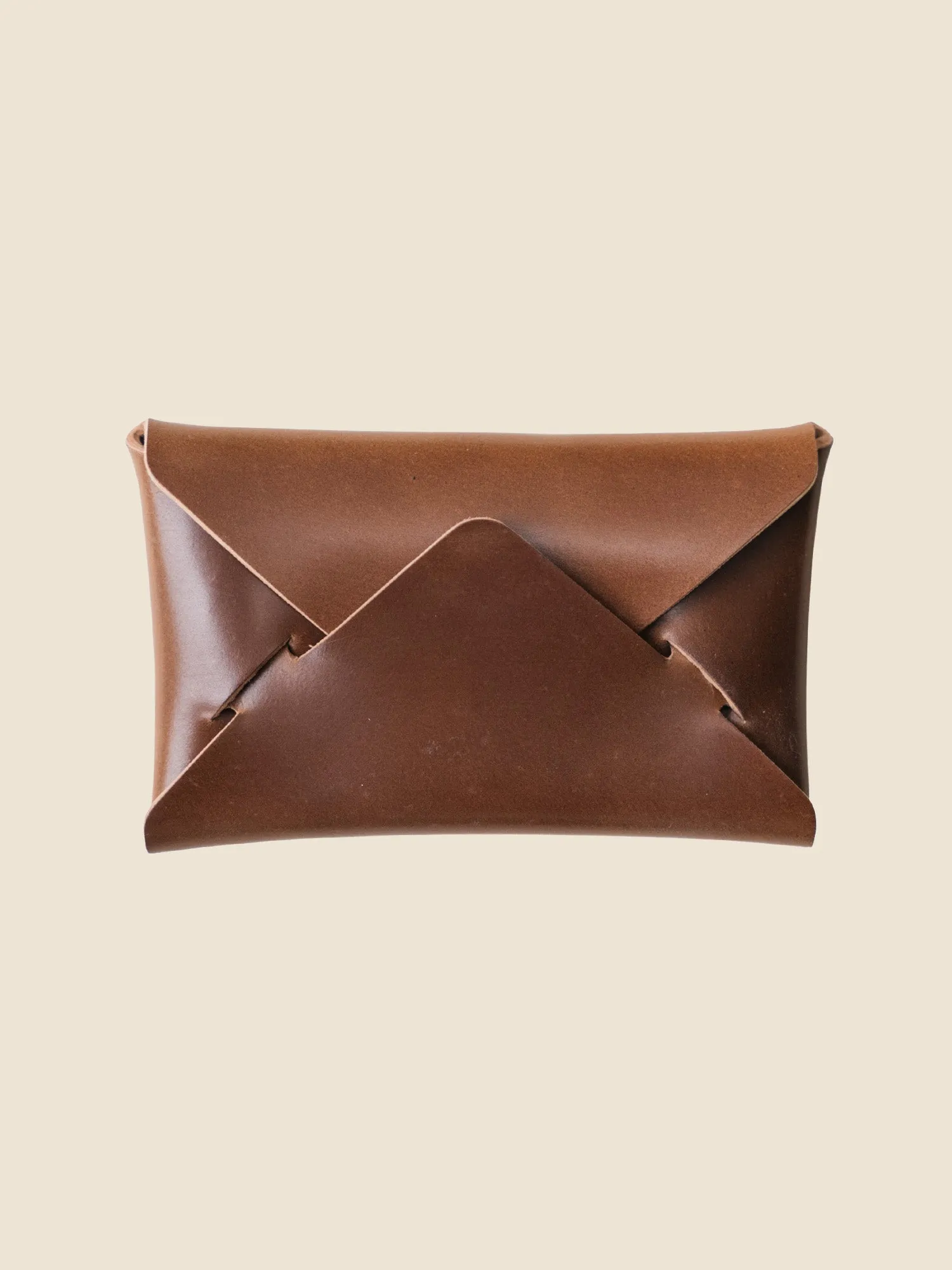 Envelope Wallet - Bourbon Horween Shell Cordovan sold by Loyal Stricklin
