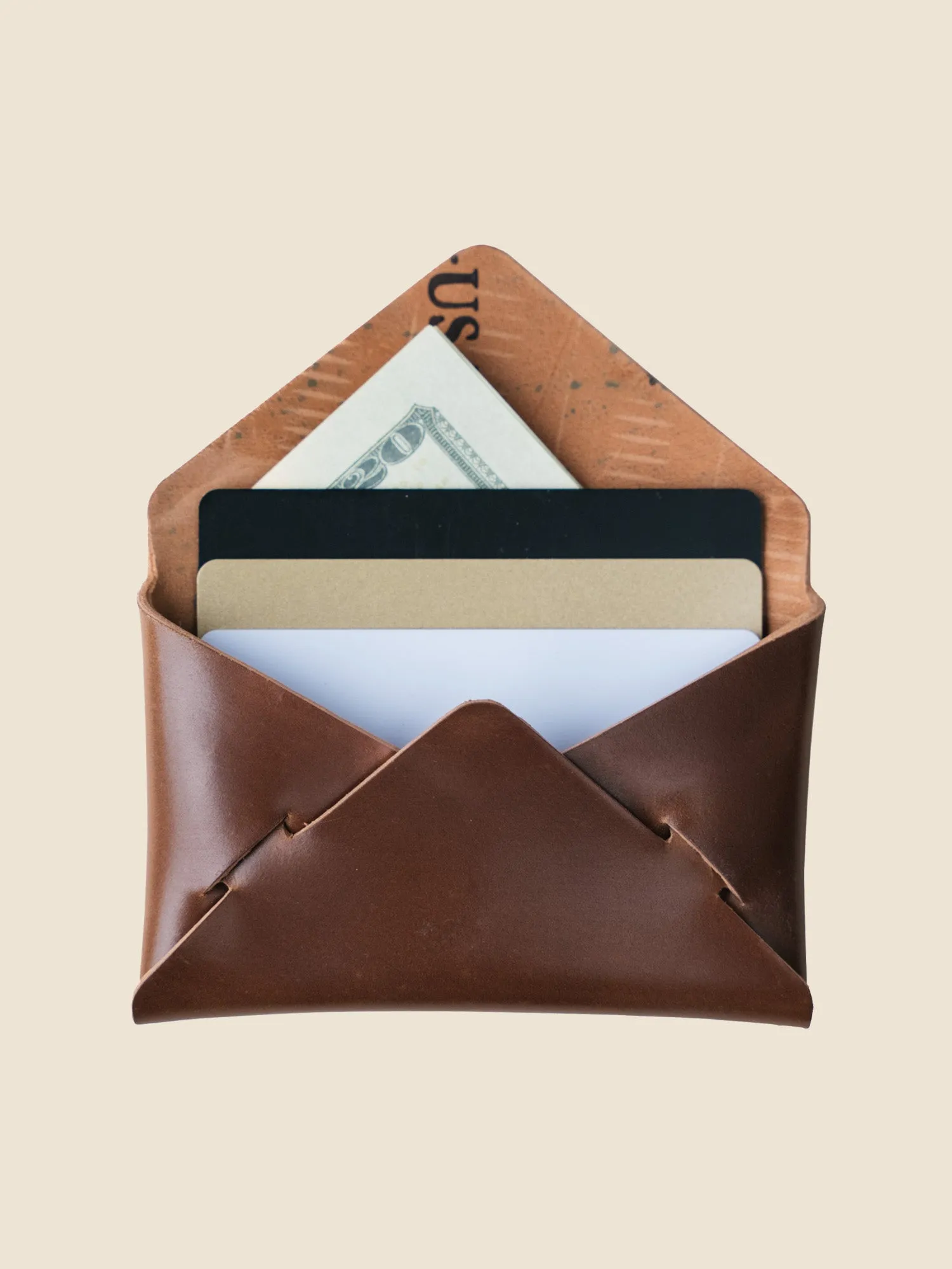 Envelope Wallet - Bourbon Horween Shell Cordovan sold by Loyal Stricklin product image thumbnail 2