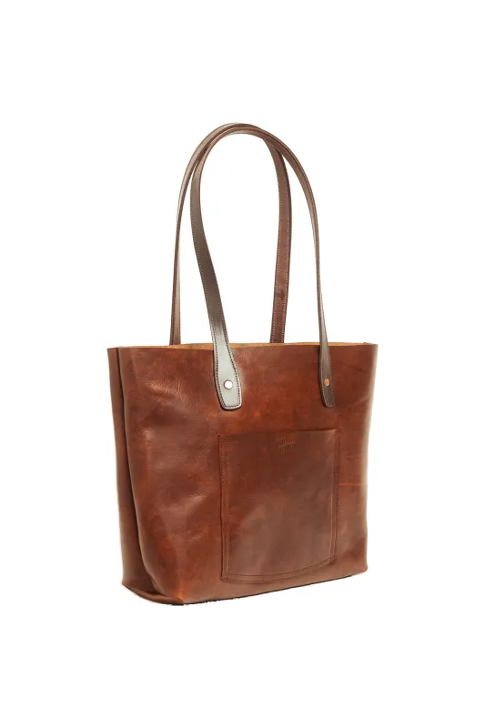 Julia Tote - Cognac Nemesis sold by Loyal Stricklin