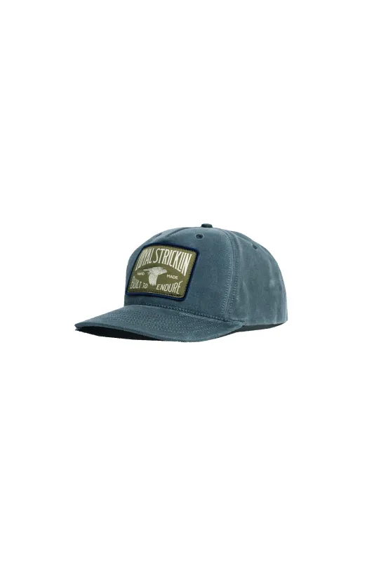 Waxed Canvas Cap - Yellowhammer Patch - Grey sold by Loyal Stricklin
