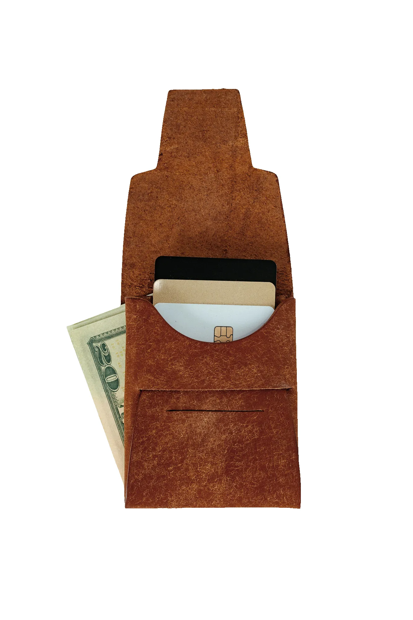 Johnny Wallet - Heavy Duty Cognac Pueblo sold by Loyal Stricklin product image thumbnail 2