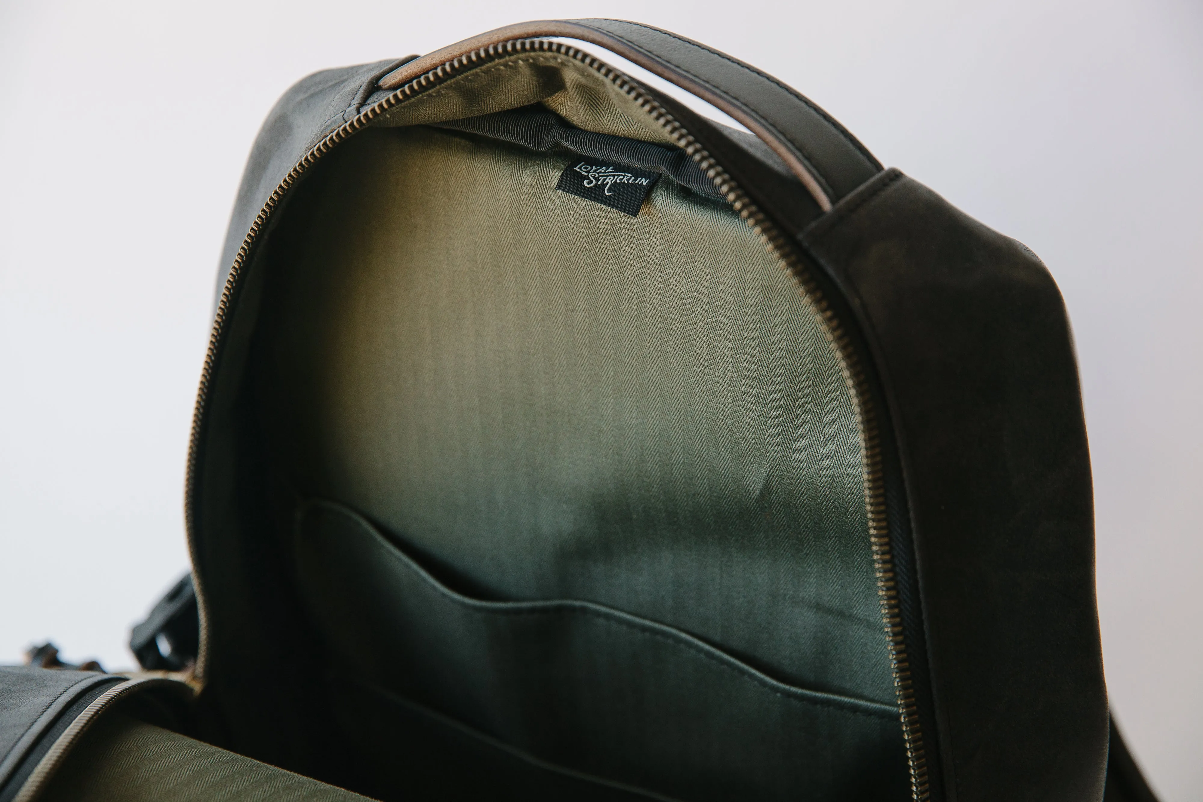 Field Pack - Tumbled Black Chromexcel Horsehide sold by Loyal Stricklin product image thumbnail 4