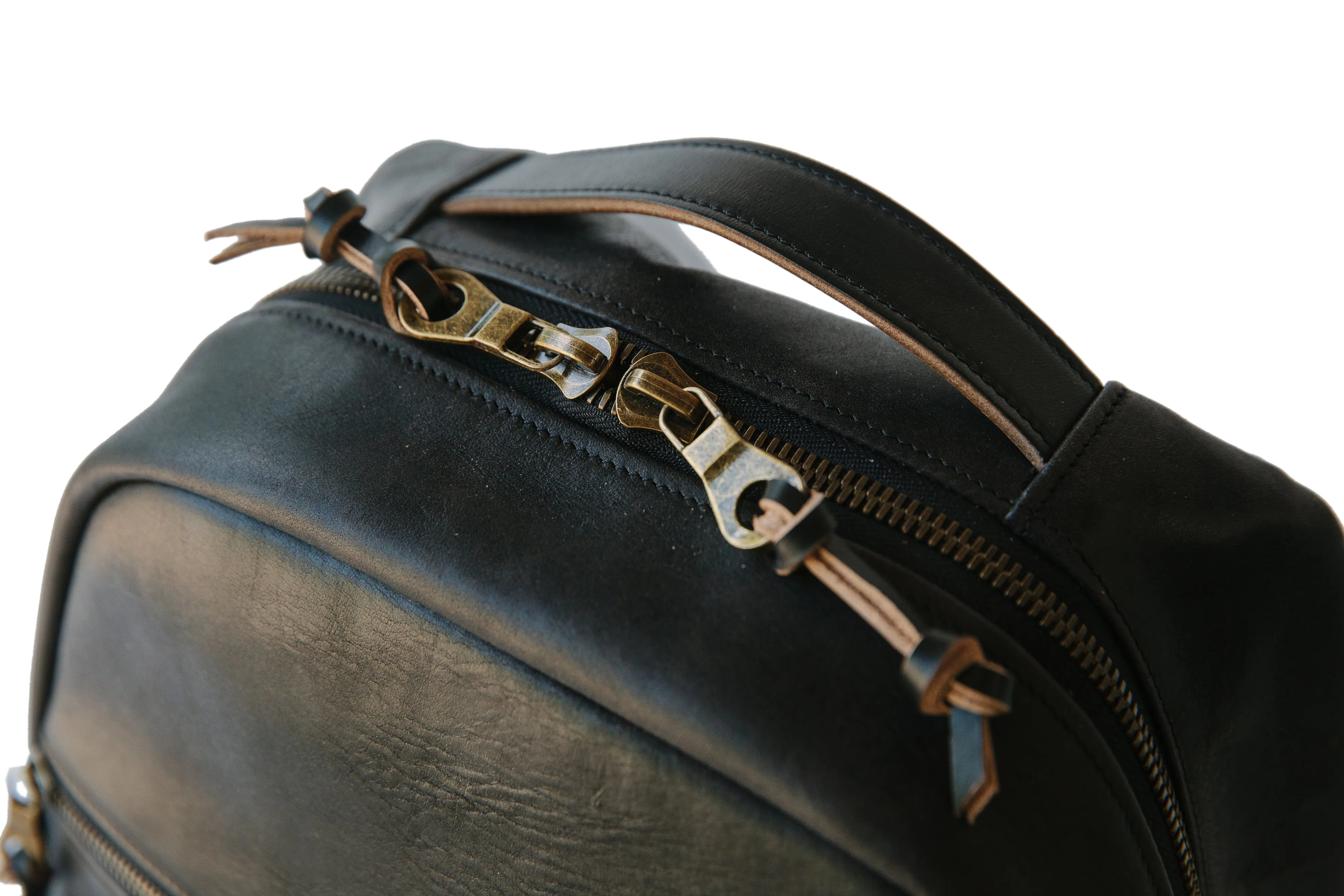 Field Pack - Tumbled Black Chromexcel Horsehide sold by Loyal Stricklin product image thumbnail 5