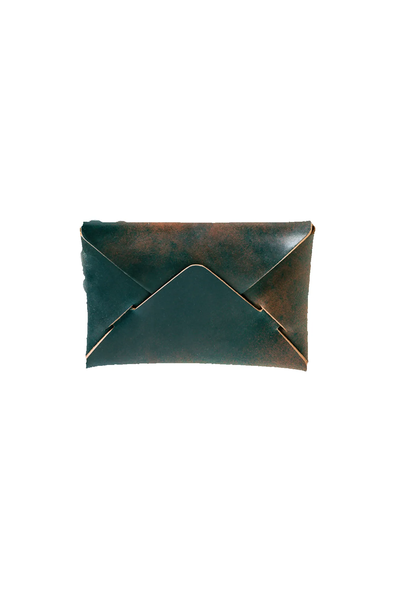 Envelope Wallet - Horween Marbled Shell Cordovan sold by Loyal Stricklin