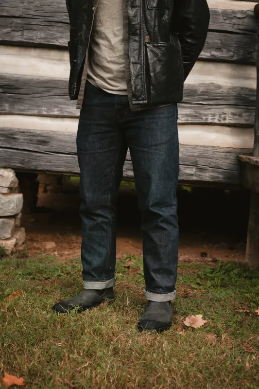 Denim Trouser - Rigid 15oz Japanese Selvedge Denim sold by Loyal Stricklin