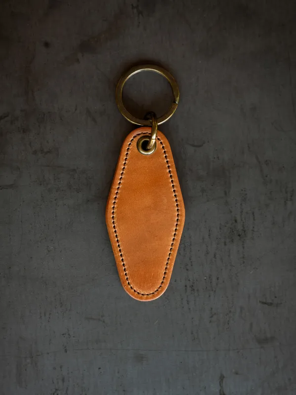 Motel Key Ring - Natural Shell Cordovan sold by Loyal Stricklin
