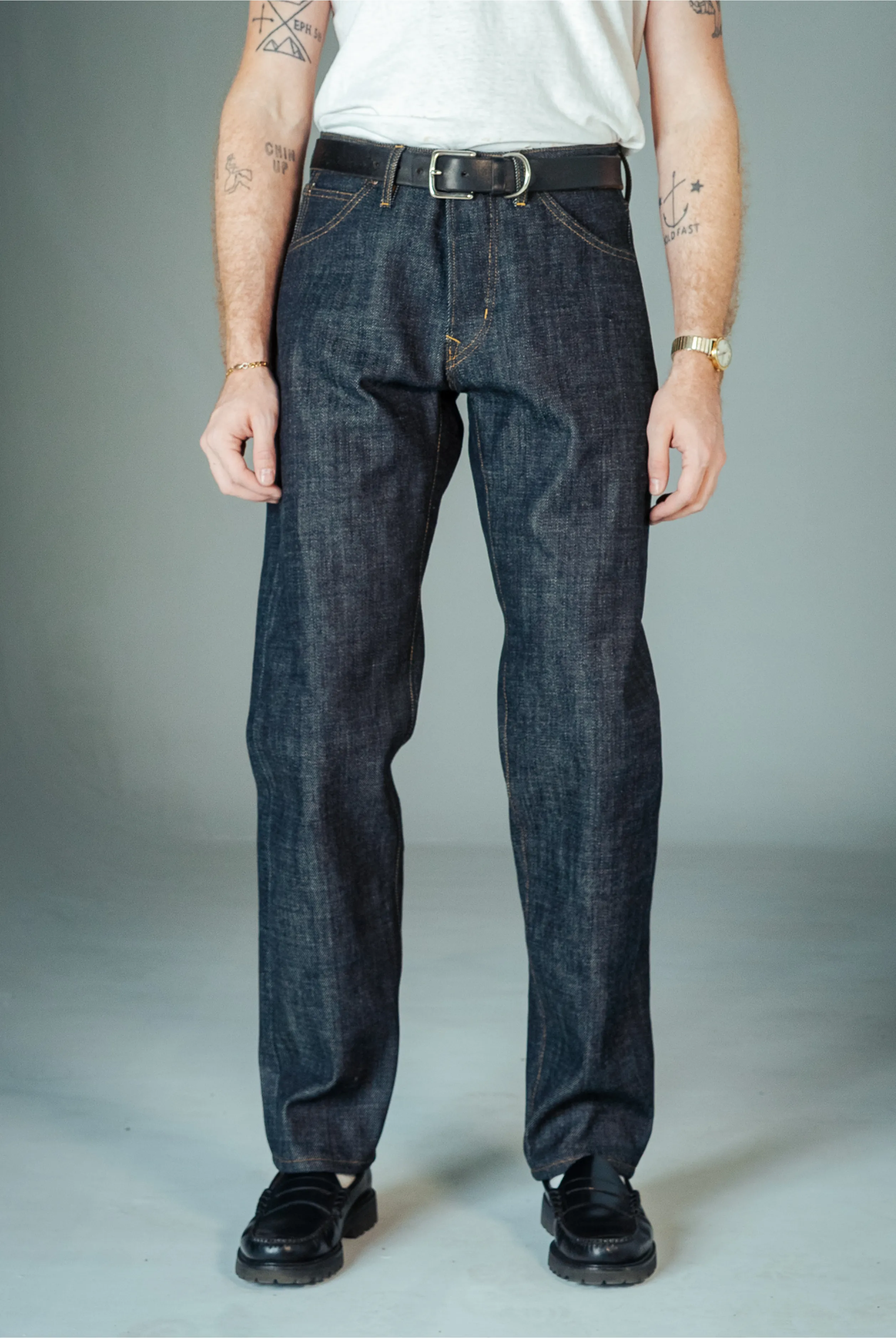 Stratton Straight Fit Jeans - 21oz Selvedge Denim sold by Loyal Stricklin product image thumbnail 3