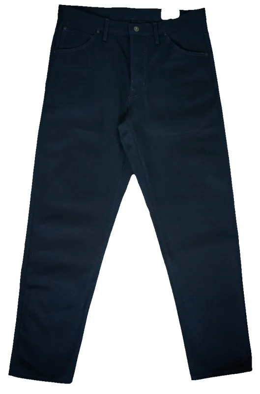 Stratton Straight Fit Jeans - 14oz American Selvedge - Indigo / Black made by Loyal Stricklin
