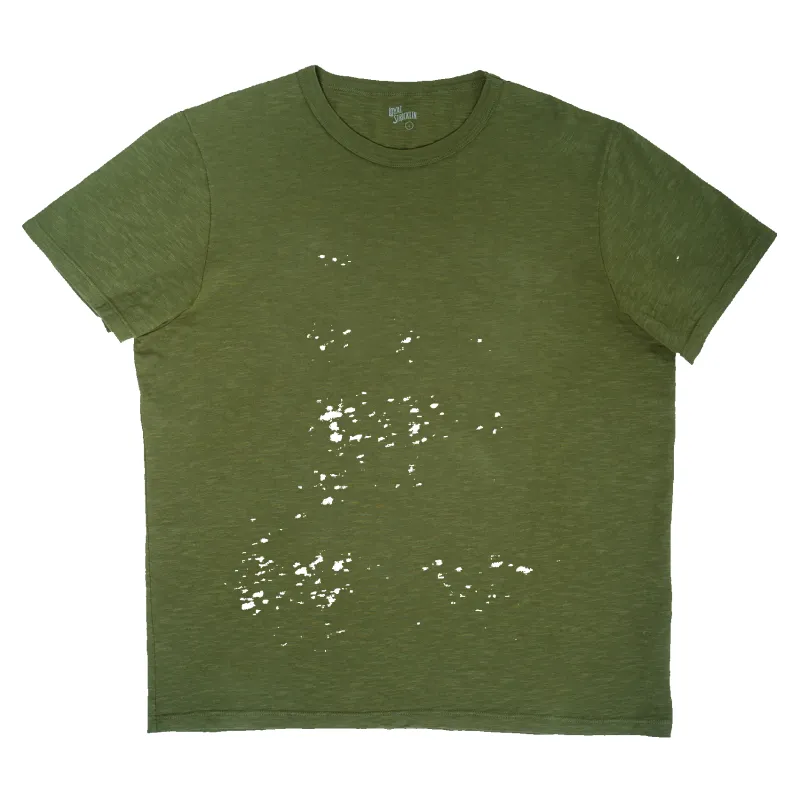 Classic Tee - Army Green Slub sold by Loyal Stricklin