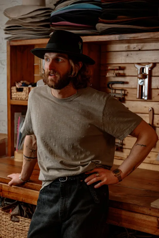 Classic Tee - Sage Slub made by Loyal Stricklin