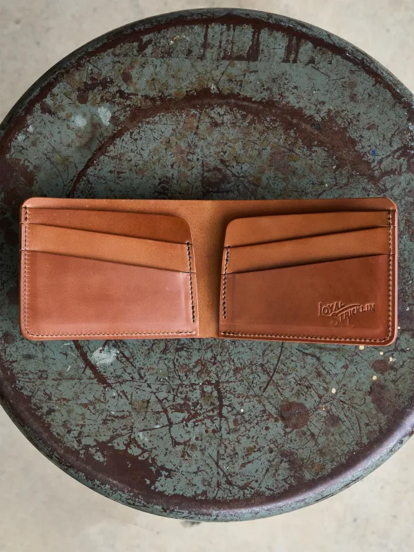 Klein Wallet - Horween Natural Shell Cordovan made by Loyal Stricklin