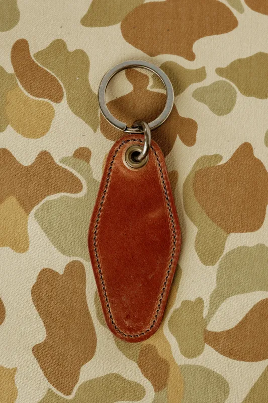 Motel Key Ring - Bourbon Shell Cordovan made by Loyal Stricklin