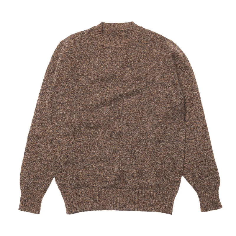 Driftwood Dean Lambswool Crew Neck Jumper sold by Malloch’s