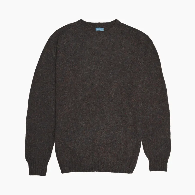 Midnight Kelso Brushed Shetland Jumper sold by Malloch’s