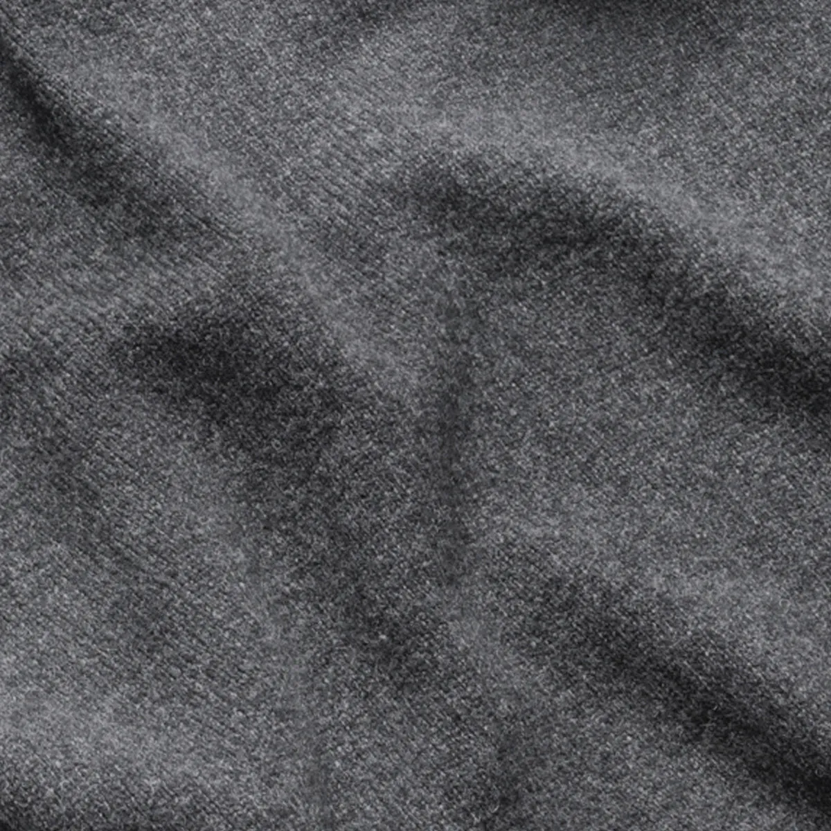 Charcoal Steadman Fine Lambswool V-Neck | Perennial Knitwear sold by Malloch’s product image thumbnail 3